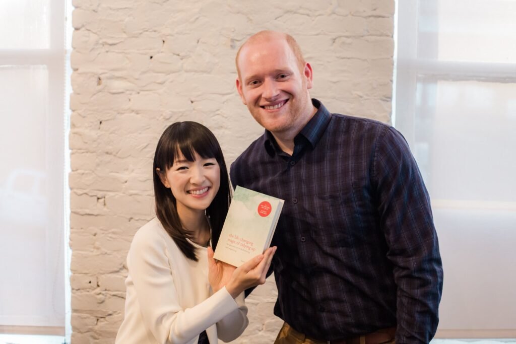 Tidy Tim trained with Marie Kondo to become a Certified Konmari Consultant
